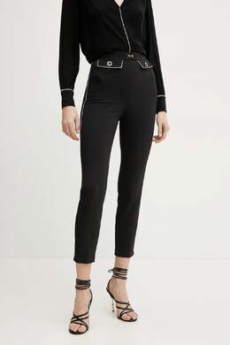 Elisabetta Franchi: Чёрные брюки 