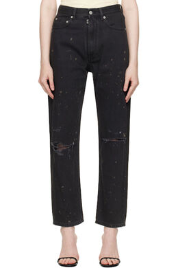 MM6 Maison Margiela: Чёрные джинсы 