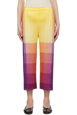 Pleats Please Issey Miyake: Трикотажные брюки 