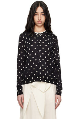 Comme Des Garçons Comme Des Garçons: Чёрный кардиган 