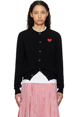 Comme Des Garçons Play: Кардиган  Play из шерсти