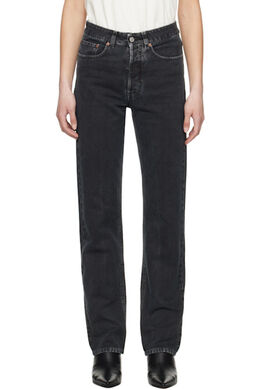 MM6 Maison Margiela: Чёрные джинсы 