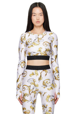 Versace Jeans Couture: Короткая футболка 