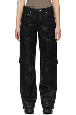 Rick Owens Drkshdw: Чёрные джинсы  Cargo