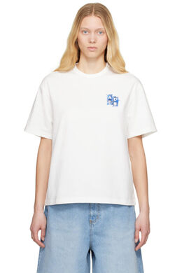 Ader Error: Белая футболка 