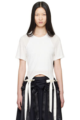 Simone Rocha: Белая футболка 