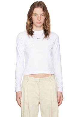 Jacquemus: Белая футболка 