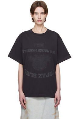 MM6 Maison Margiela: Трикотажная футболка 