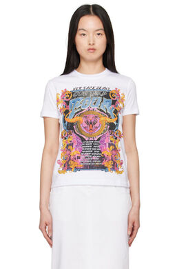Versace Jeans Couture: Белая футболка 