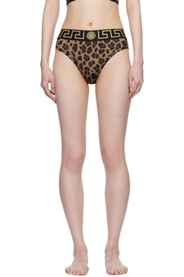 Versace Underwear: Коричневые трусы 