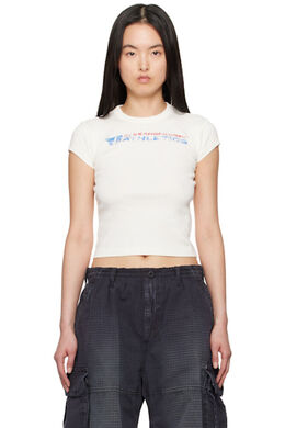 Alexanderwang.T: Белая футболка 