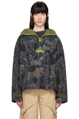 Adidas Originals: Куртка цвета хаки 