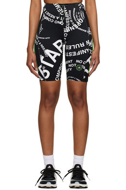 Adidas By Stella Mccartney: Чёрные шорты 
