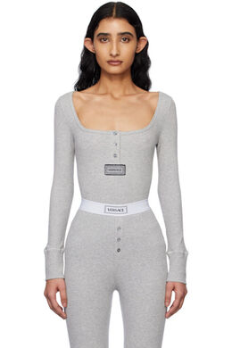 Versace Underwear: Серая футболка 