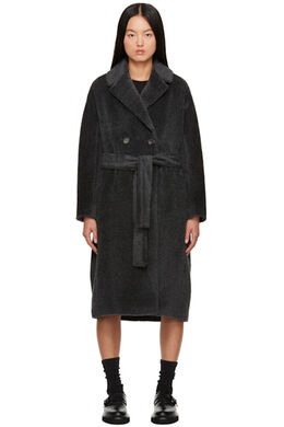 Max Mara: Серое пальто 
