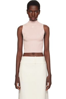 Courreges: Розовый топ 