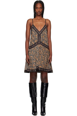 Isabel Marant Étoile: Чёрное платье 