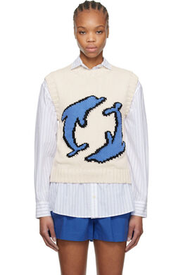 MSGM: Жаккардовый жилет 