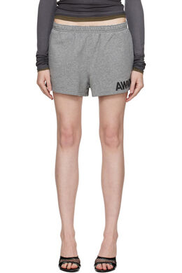 Alexanderwang.T: Серые шорты 