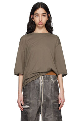 Rick Owens Drkshdw: Серая футболка 