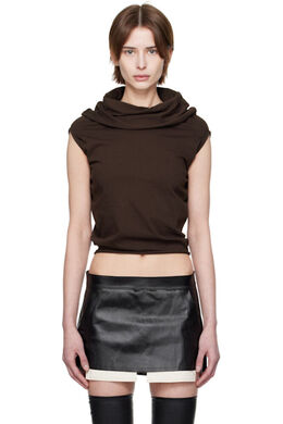 Rick Owens: Коричневый топ 