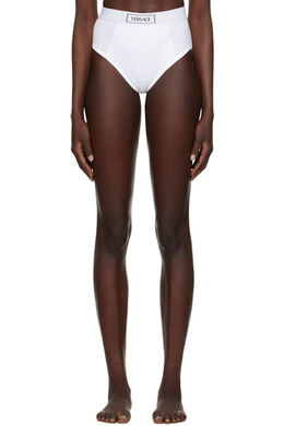 Versace Underwear: Белые трусы 