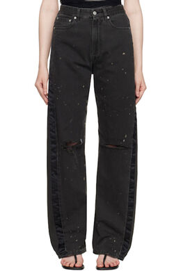 MM6 Maison Margiela: Чёрные джинсы 