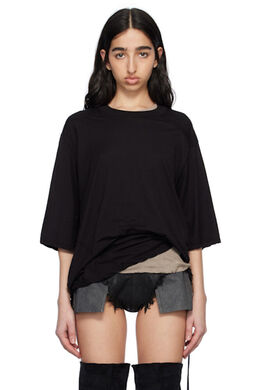 Rick Owens Drkshdw: Чёрная футболка 