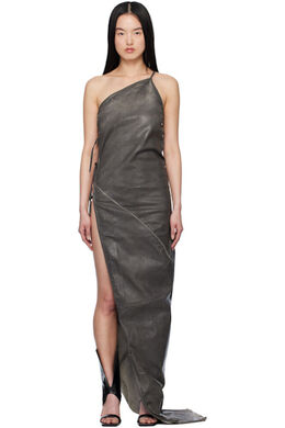 Rick Owens Drkshdw: Серое платье 
