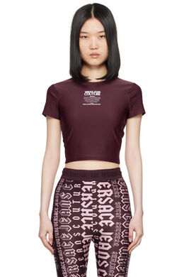 Versace Jeans Couture: Короткая футболка 
