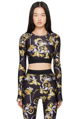 Versace Jeans Couture: Короткая футболка 