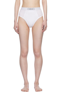 Versace Underwear: Белые трусы 