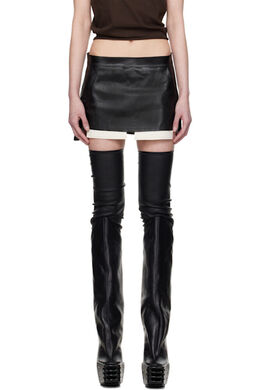 Rick Owens: Чёрная юбка  Fog