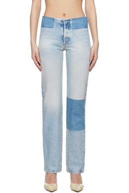 MM6 Maison Margiela: Синие джинсы 