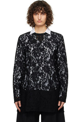Comme des Garçons Homme Plus: Чёрная футболка 