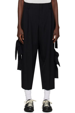 Comme des Garçons Homme Plus: Чёрные брюки 