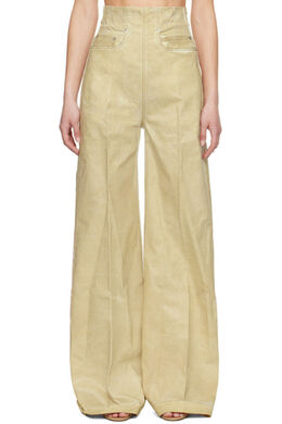 Rick Owens Drkshdw: Бежевые джинсы 