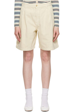 Maison Kitsuné: Белые шорты 