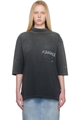 Maison Margiela: Серая футболка 