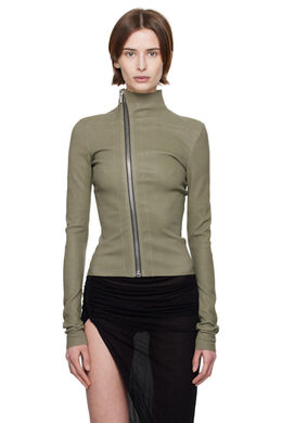 Rick Owens: Зелёная куртка  Gary
