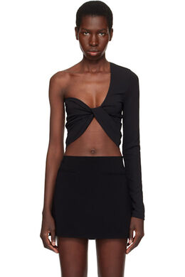 Courreges: Чёрный топ 