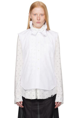 Comme des Garçons Homme Plus: Белая рубашка 
