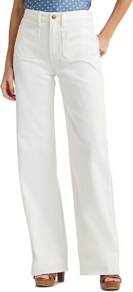 Lauren Ralph Lauren: Белые джинсы 