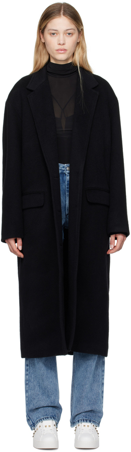 Isabel Marant: Чёрное пальто 