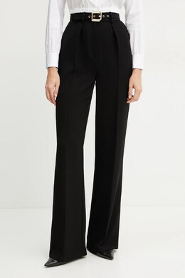 Elisabetta Franchi: Чёрные брюки 