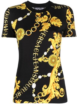 Versace Jeans Couture: Футболка с принтом 