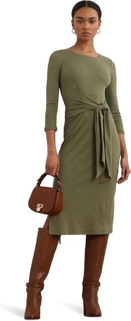 Lauren Ralph Lauren: Платье с длинным рукавом 