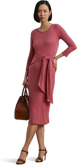 Lauren Ralph Lauren: Платье с длинным рукавом 