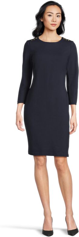 Lauren Ralph Lauren: Платье с рукавом 3/4 