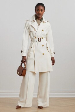 Lauren Ralph Lauren: Бежевое пальто 
